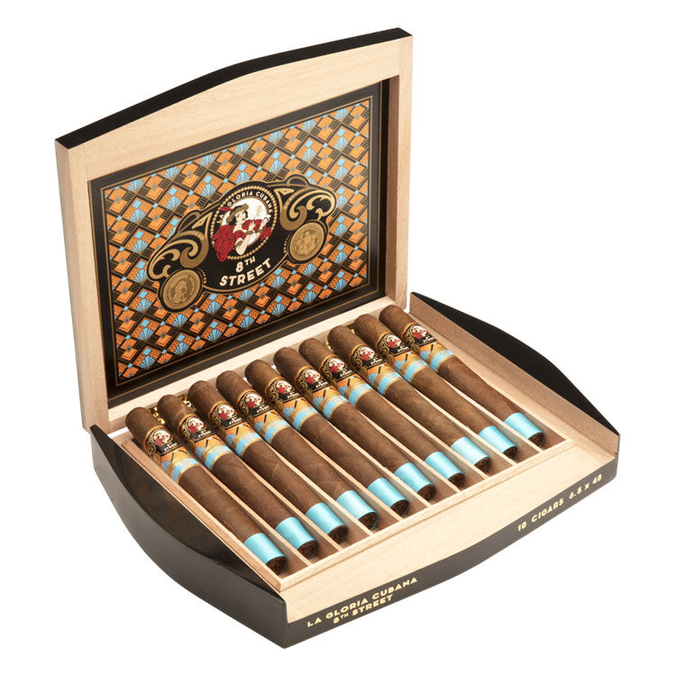 View product media LG8SCG3 8th Street Corona Grande Maduro LE, , jrcigars 2